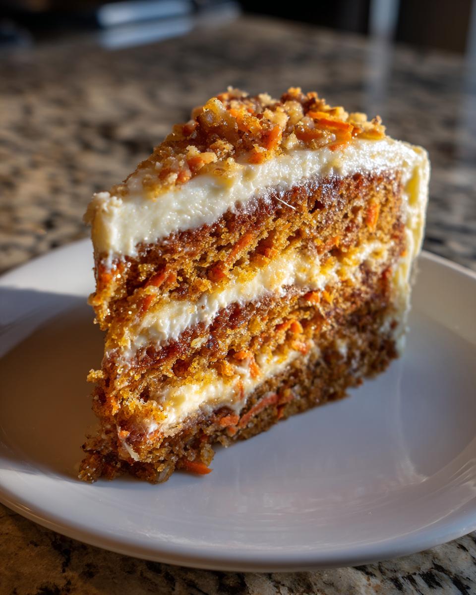 Carrot Cake Cheesecake Recipe – Easy Holiday Dessert - detail 2