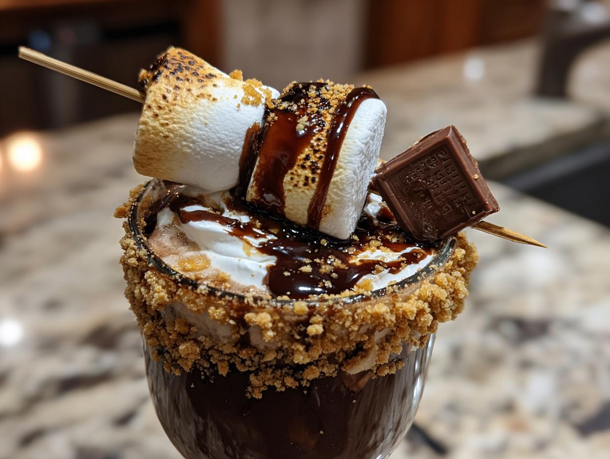Cheers to a Sweet Fall S’mores Cocktail