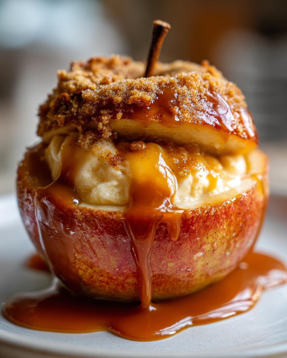 Cheesecake Stuffed Apples: A Delicious Twist on a Classic Dessert - detail 1