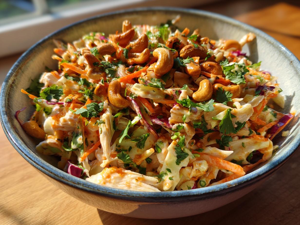 Amazing Chicken Cashew Crunch Salad: 15-Minute Meal