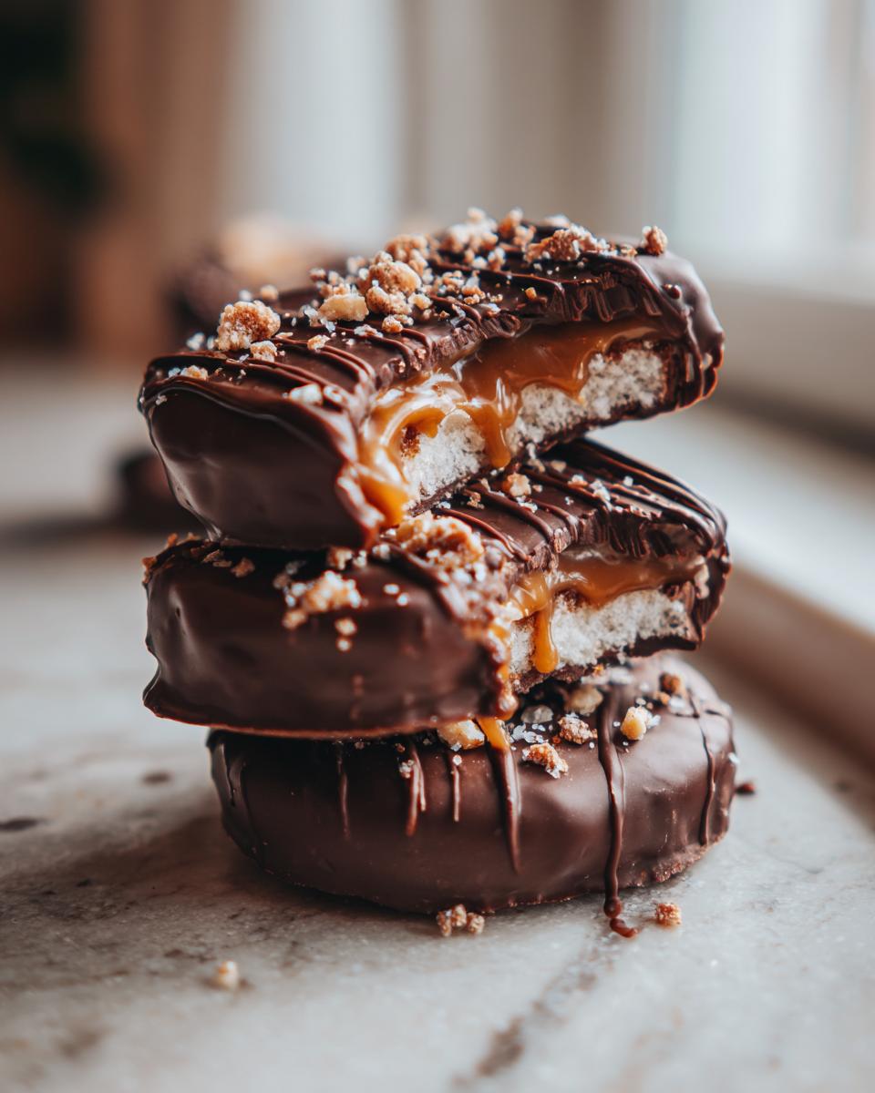 Chocolate Covered Caramel Apple Slices - detail 1