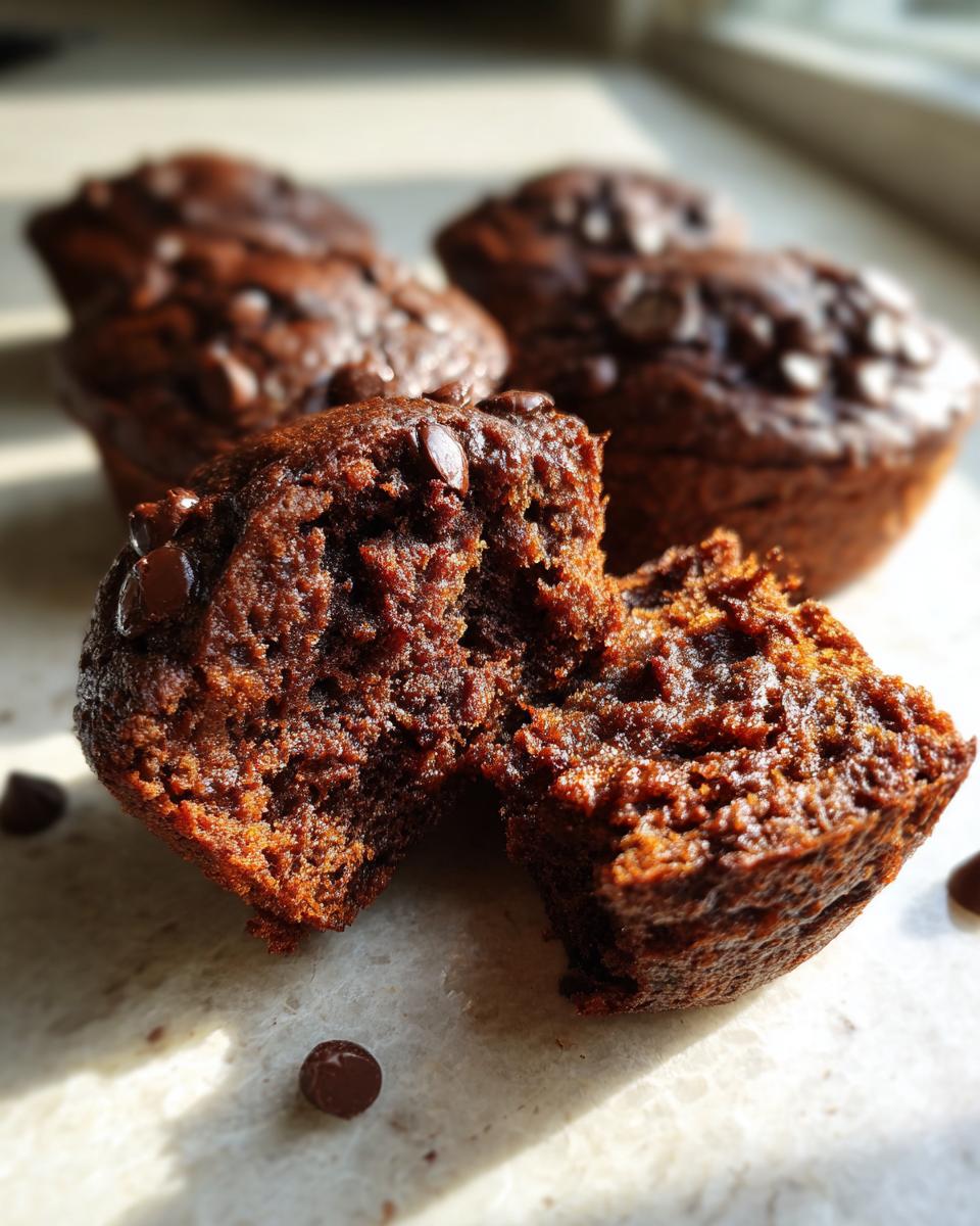 Chocolate Zucchini Muffins – Gluten Free - detail 1
