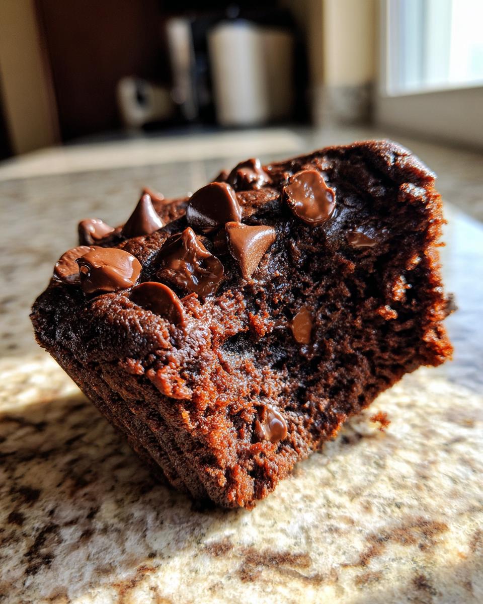 Chocolate Zucchini Muffins – Gluten Free - detail 2