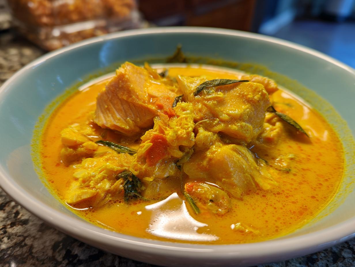 Amazing Coconut Salmon Curry: 40 Min Magic
