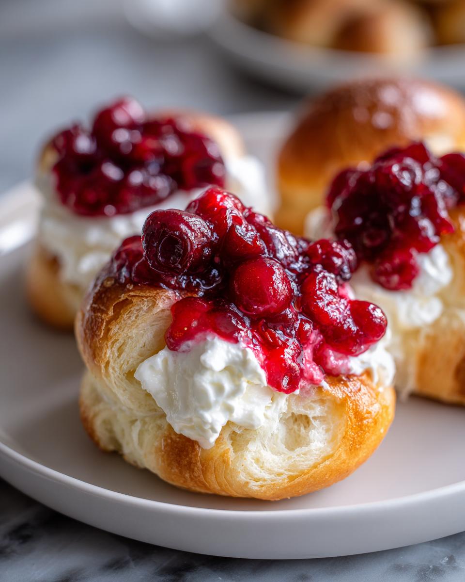 Cranberry Cream Cheese Crescent Bites - detail 1
