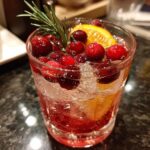 Cranberry Orange Gin Smash