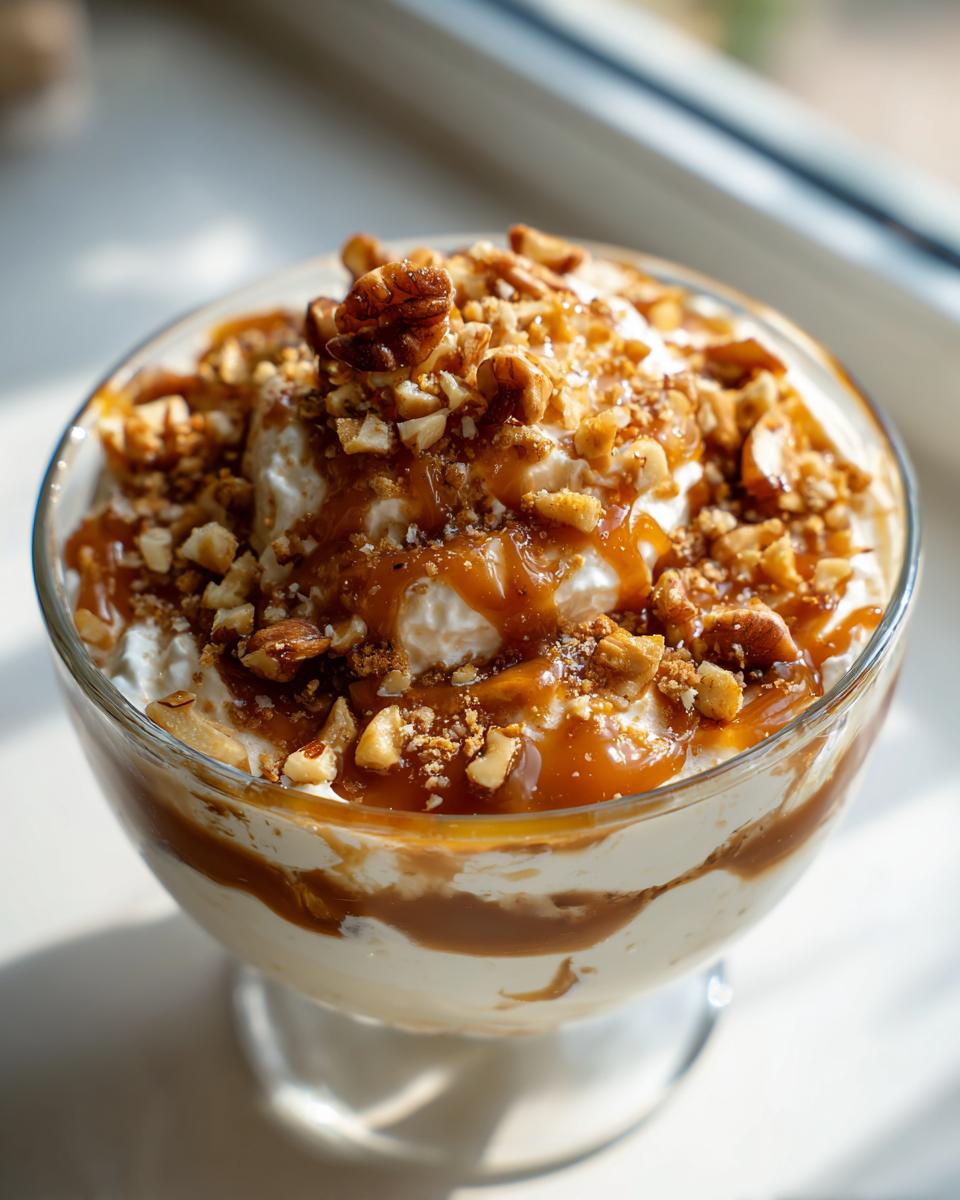 Cream Cheese Caramel Apple Dip with Toffee Bits - detail 1