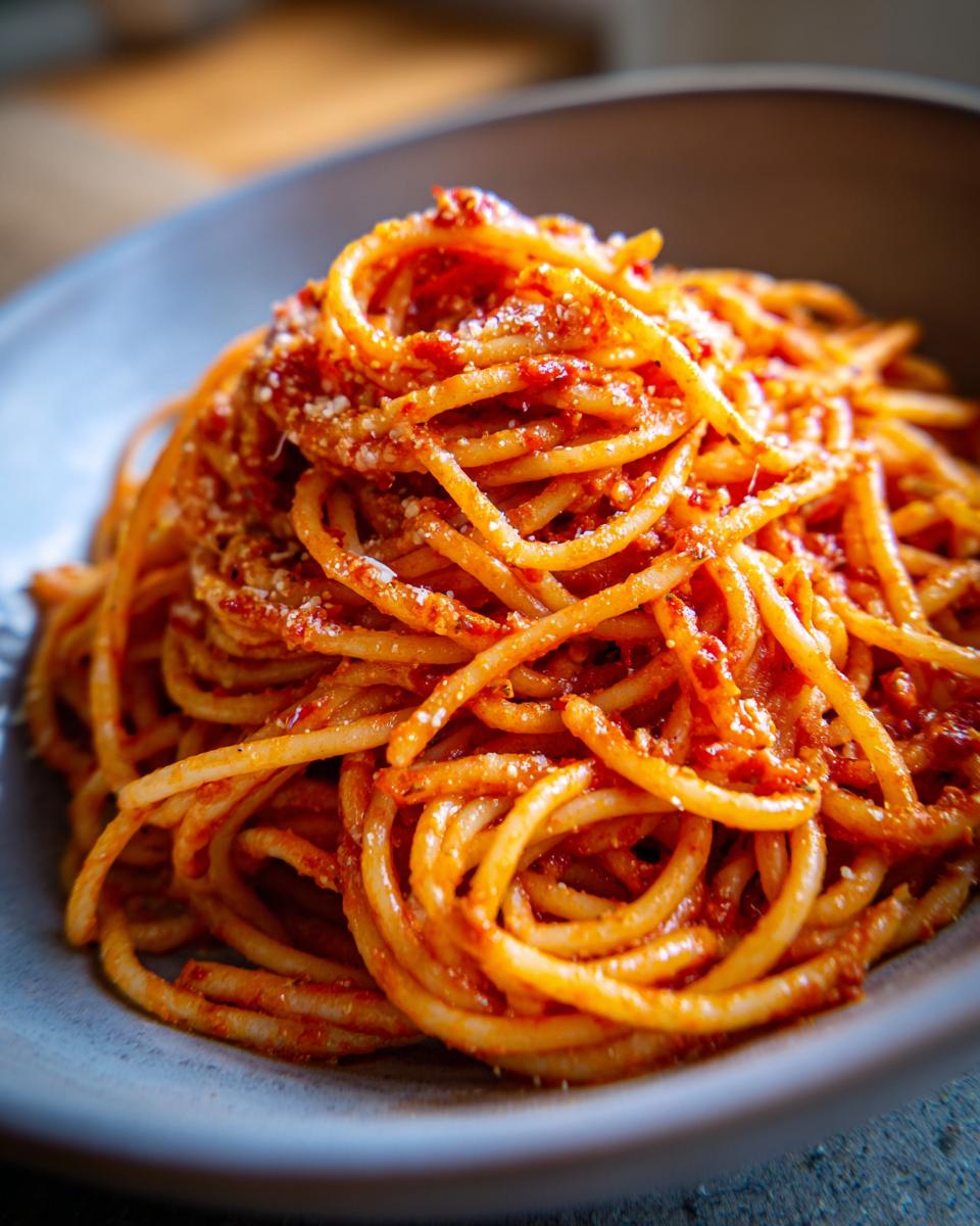 Creamy Gochujang Pasta - detail 2