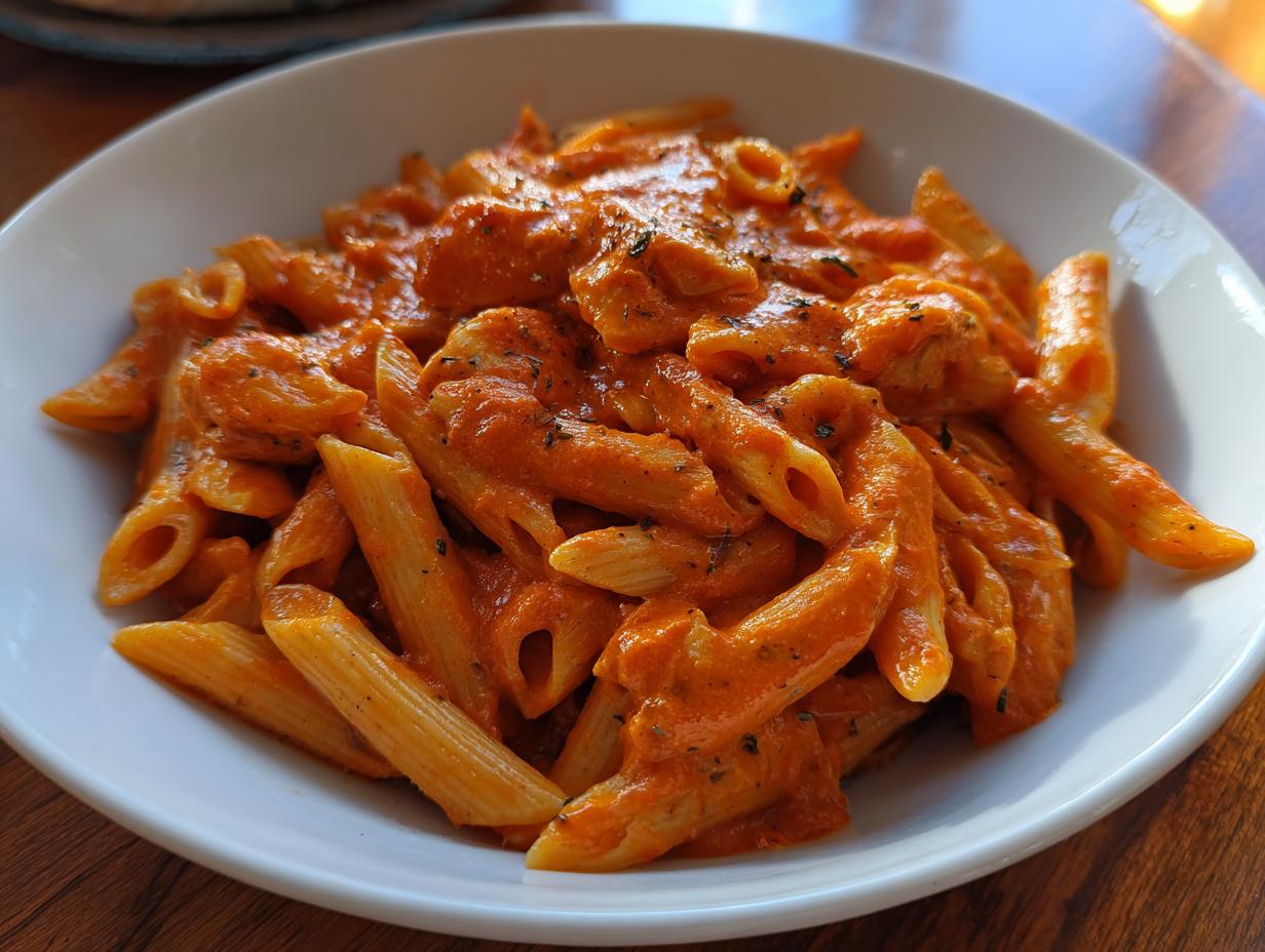 Amazing Creamy Tomato Garlic Pasta in 30 Mins