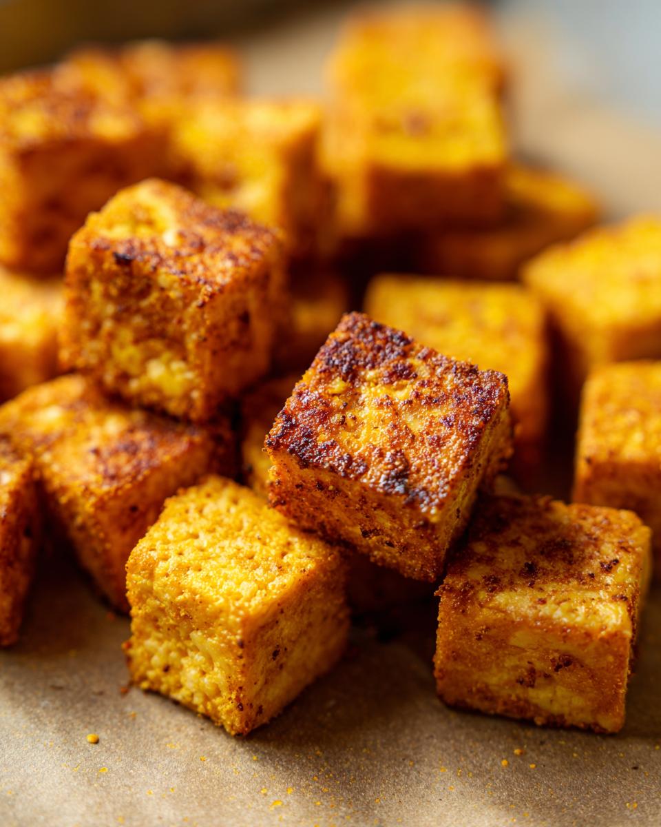 Crispy Baked Tofu - detail 2