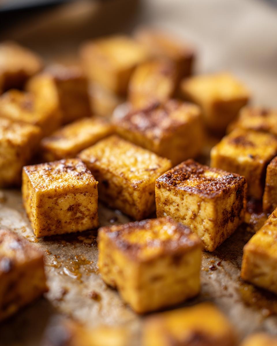 Crispy Baked Tofu - detail 3
