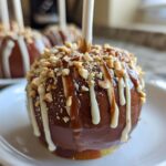 Dipped Apple Slices on a Stick