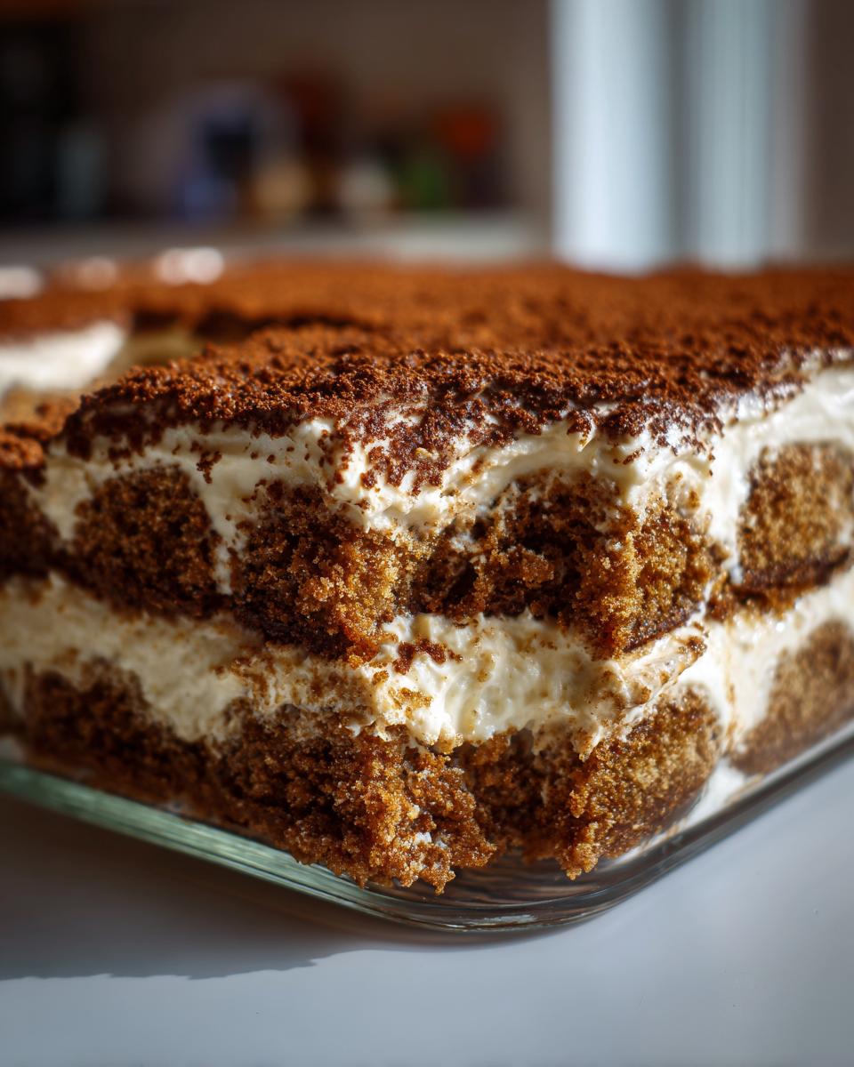 Easy Biscoff Tiramisu - detail 2