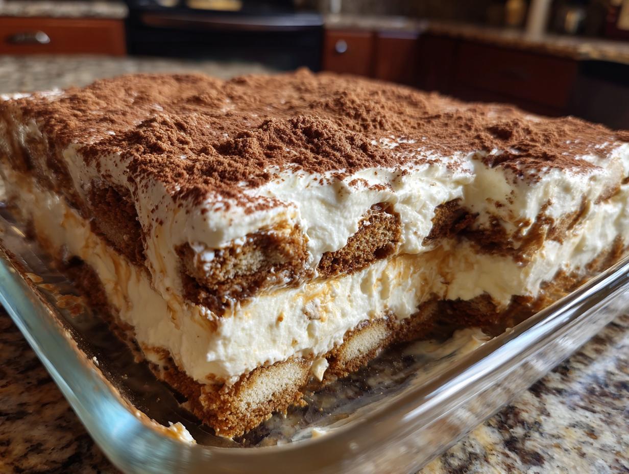 Decadent Easy Biscoff Tiramisu Bliss