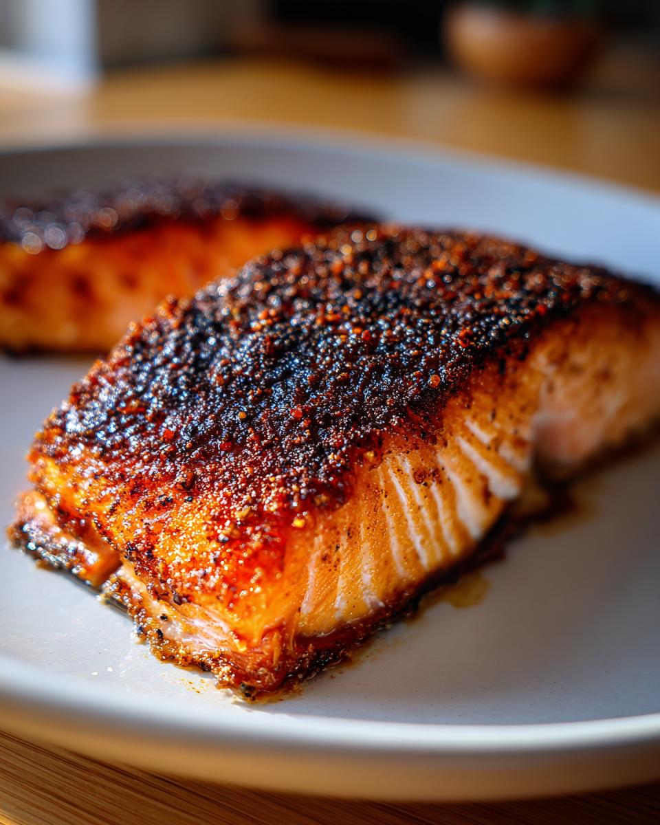 Easy Blackened Salmon Recipe - detail 1