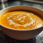 Easy Butternut Squash and Sweet Potato Soup