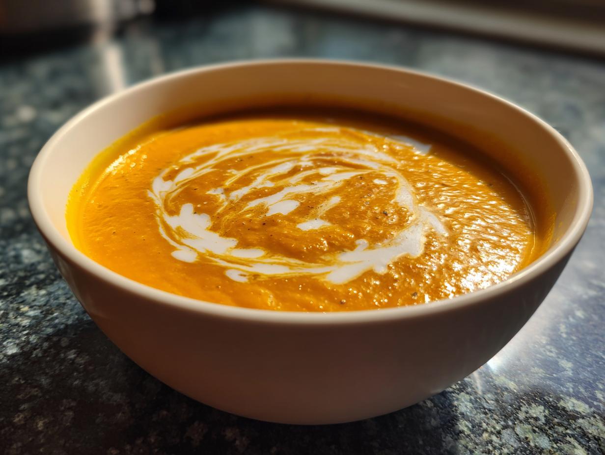 Easy Butternut Squash & Sweet Potato Soup: 20 Min Magic
