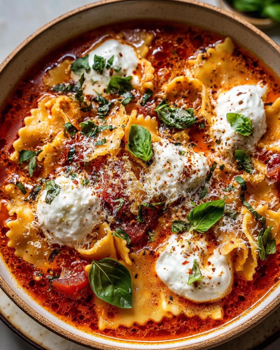 Easy Creamy Lasagna Soup - detail 1