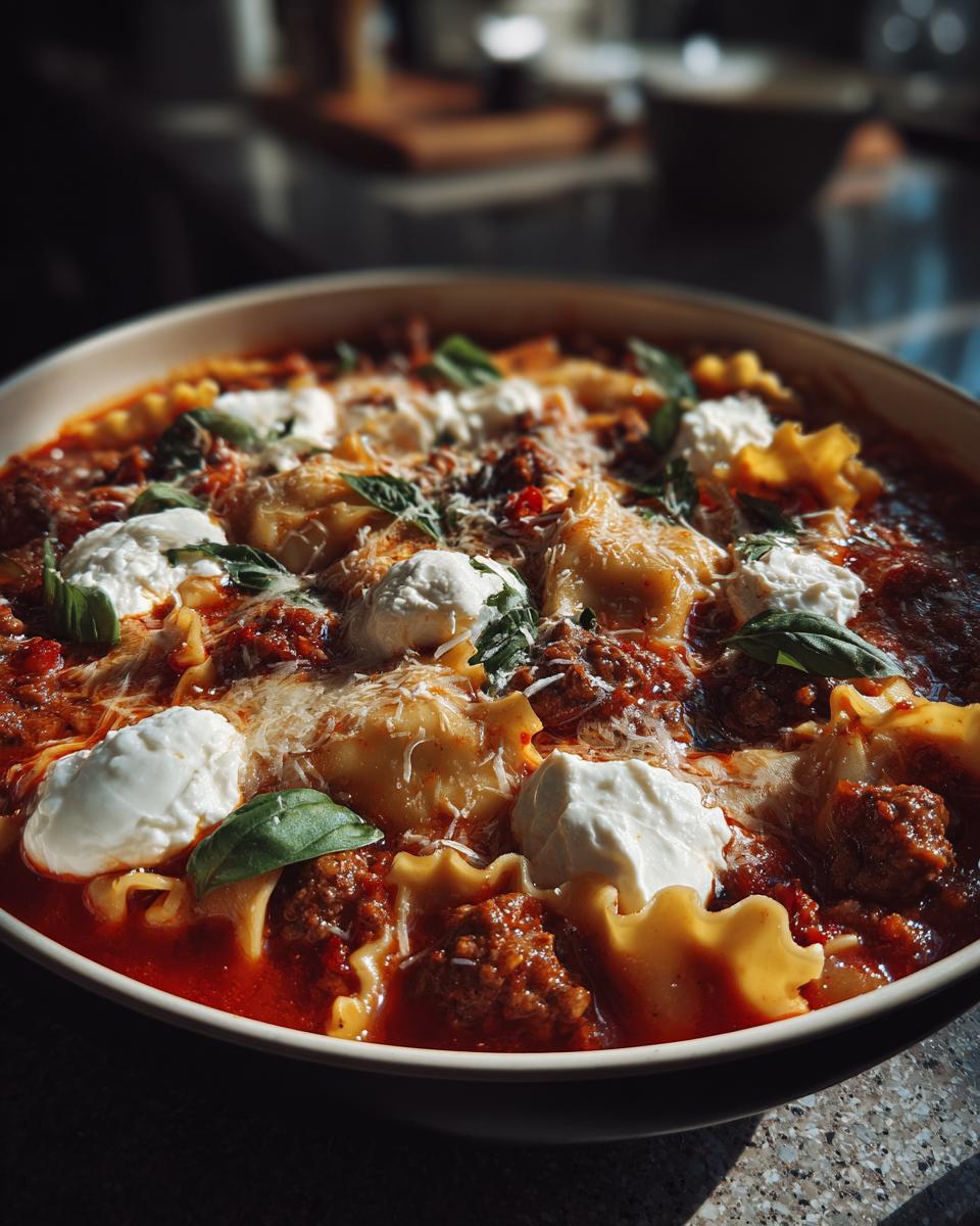 Easy Lasagna Soup Recipe - detail 1