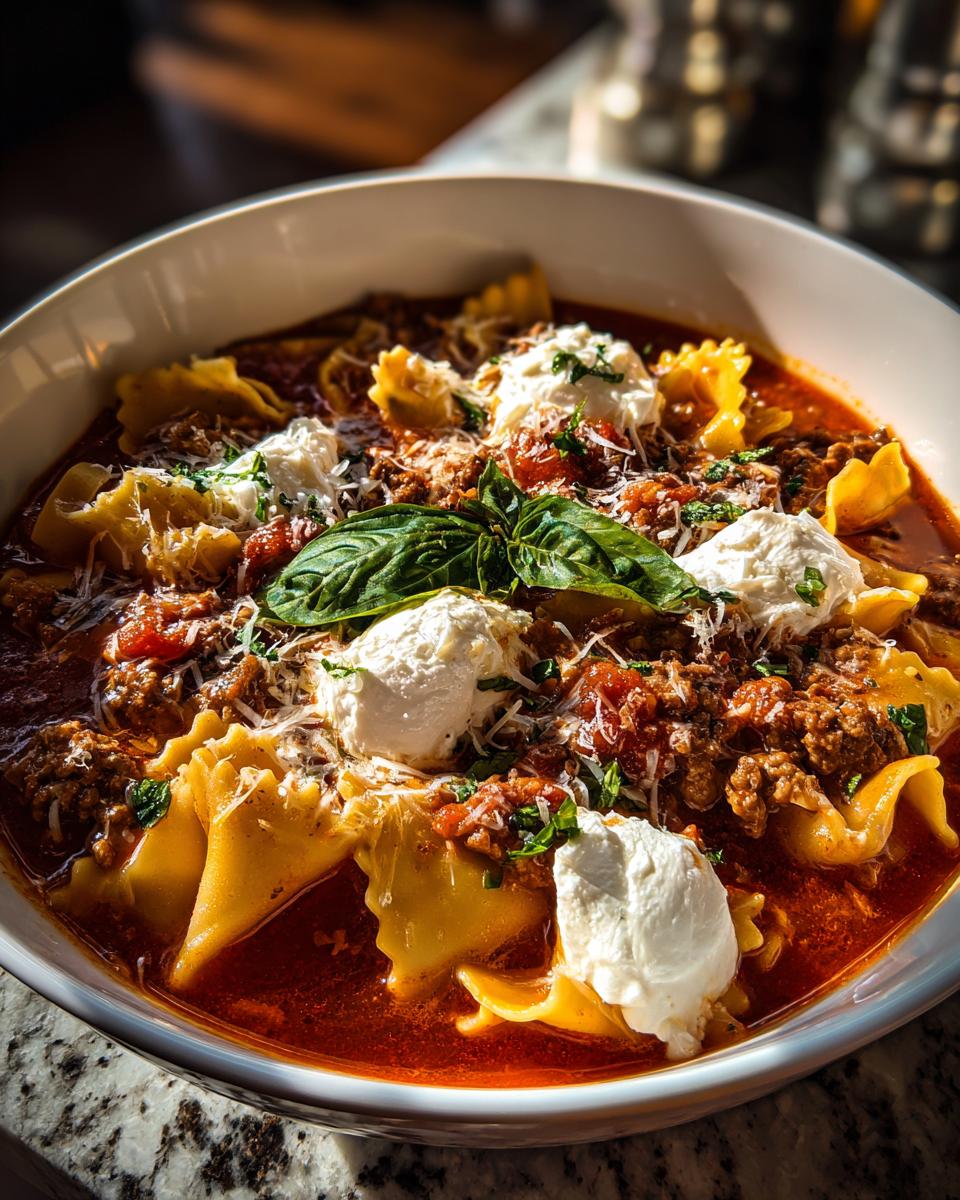 Easy Lasagna Soup Recipe - detail 3