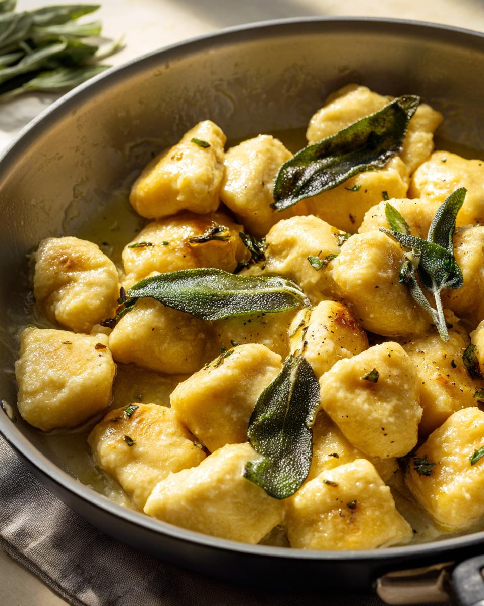 Easy Pumpkin Gnocchi - detail 2