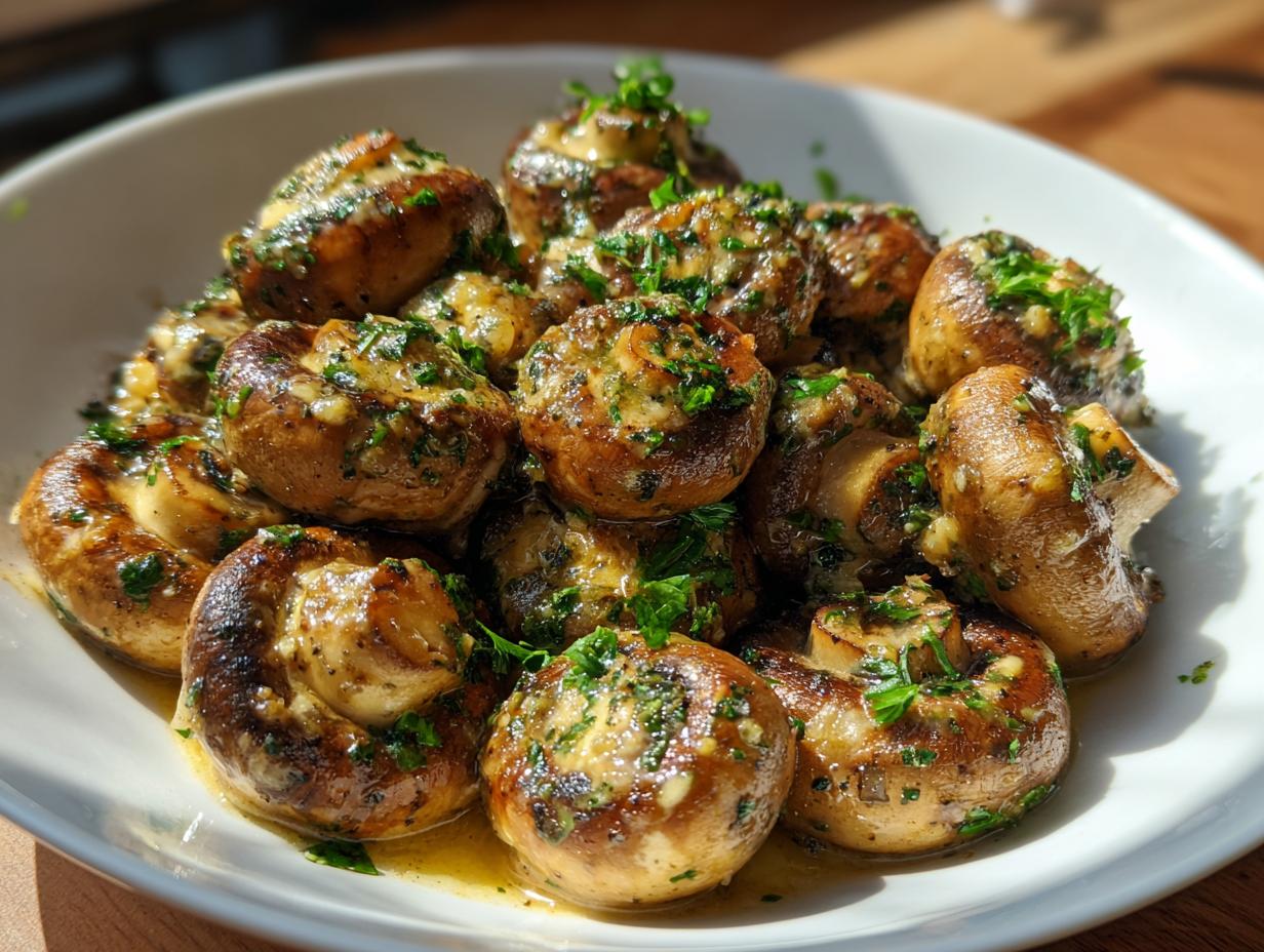 Amazing Garlic Butter Mushrooms in 25 Minutes