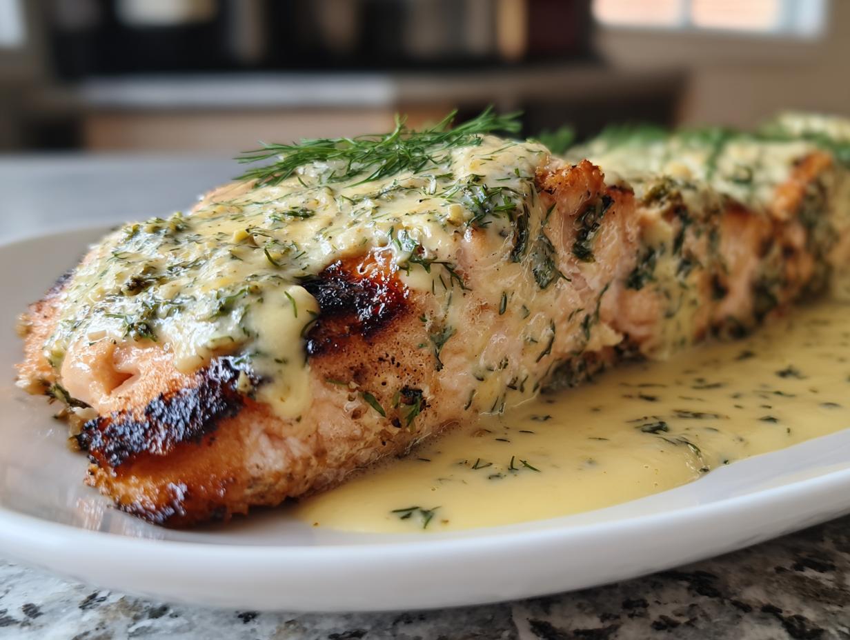 Amazing Grilled Salmon: 1 Dijon Delight Recipe
