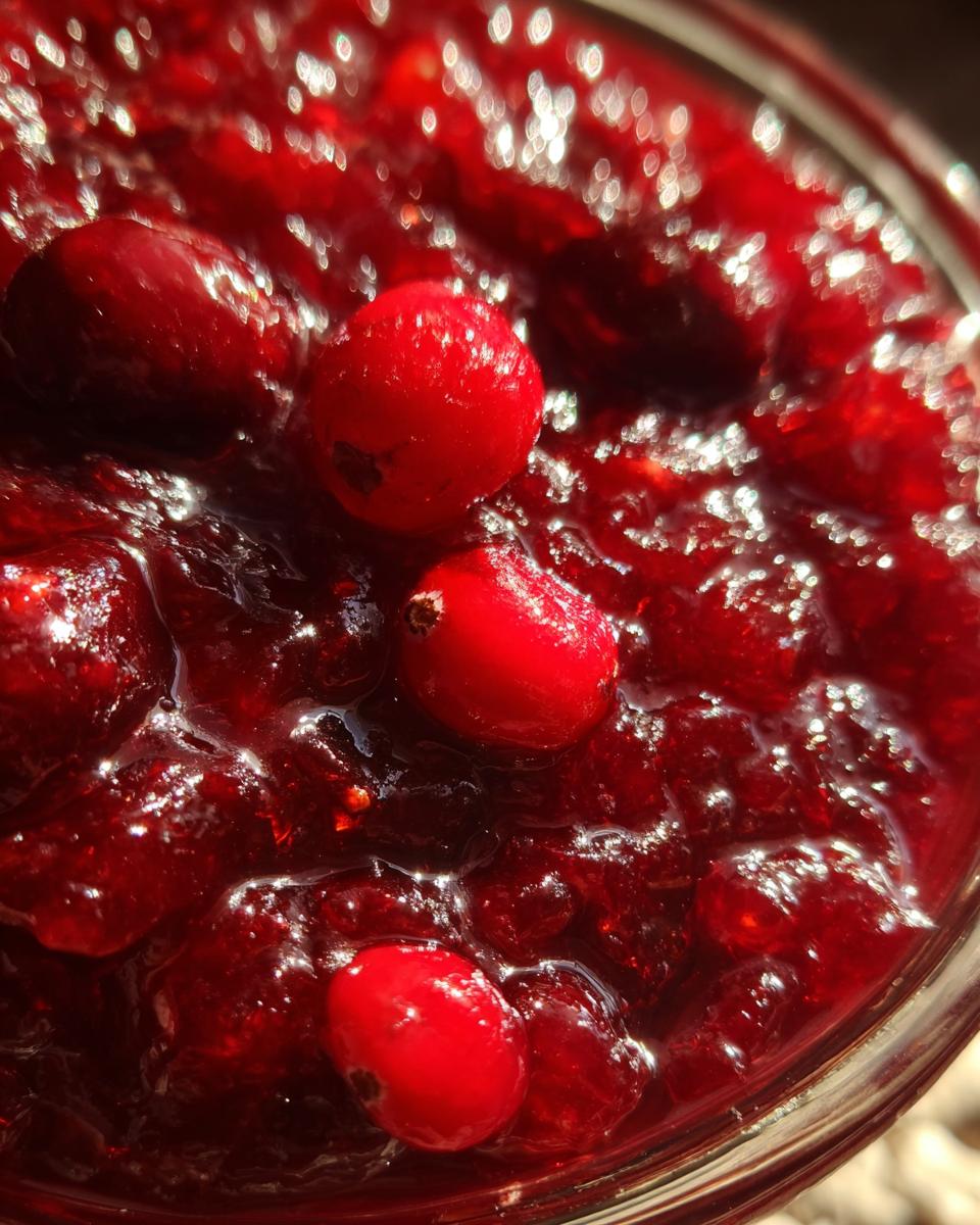 Homemade Cranberry Sauce - detail 1