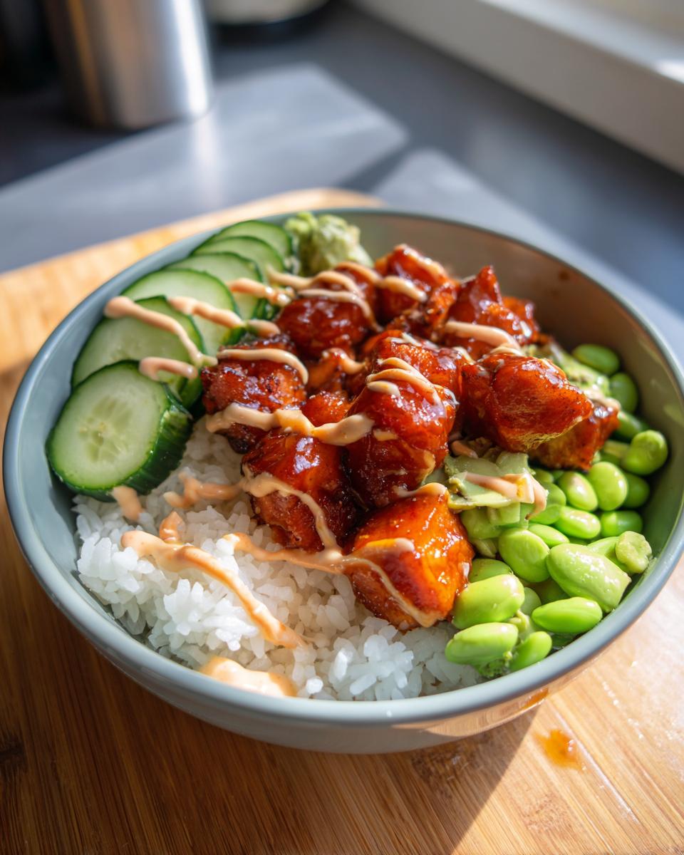 Honey Sriracha Salmon Bowls: A Sweet and Spicy Delight - detail 2