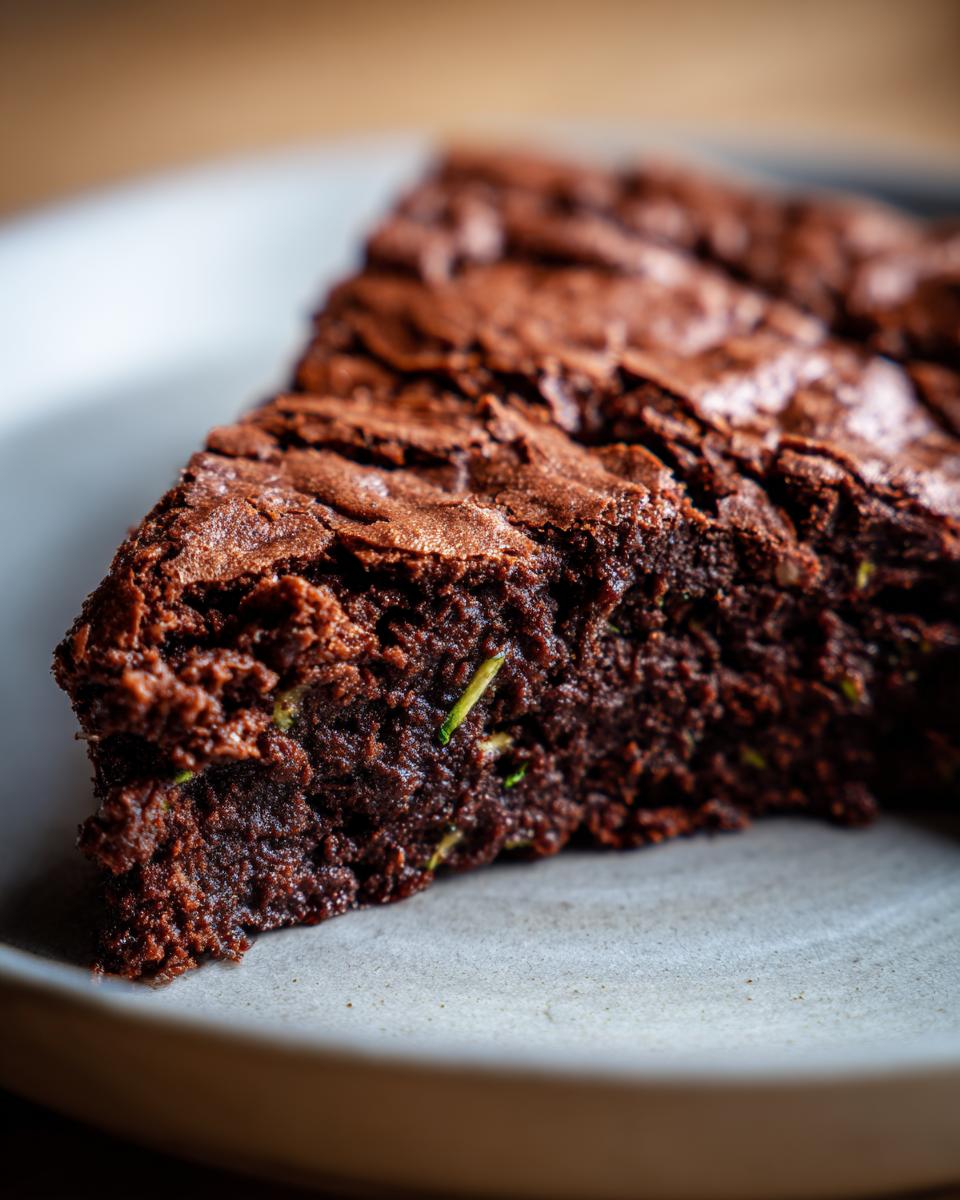 Indulge in Moist and Rich Zucchini Brownies Today! - detail 2