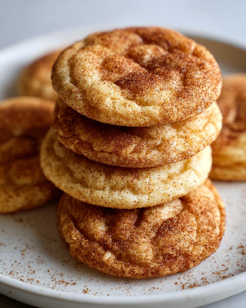 Irresistibly Chewy Snickerdoodle Cookies Recipe - detail 1