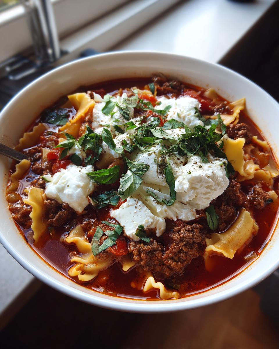 Lasagna Soup - detail 1