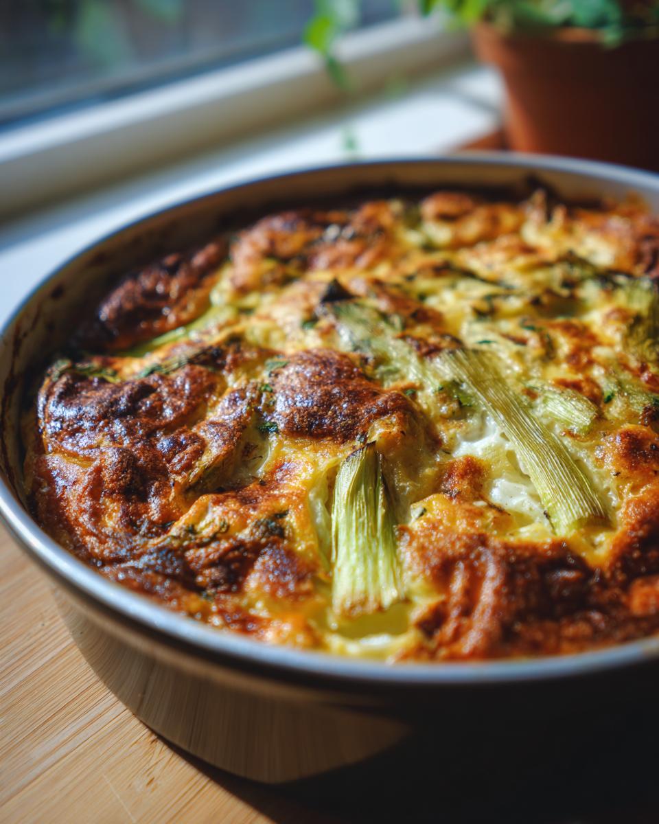Leek Gratin - detail 1