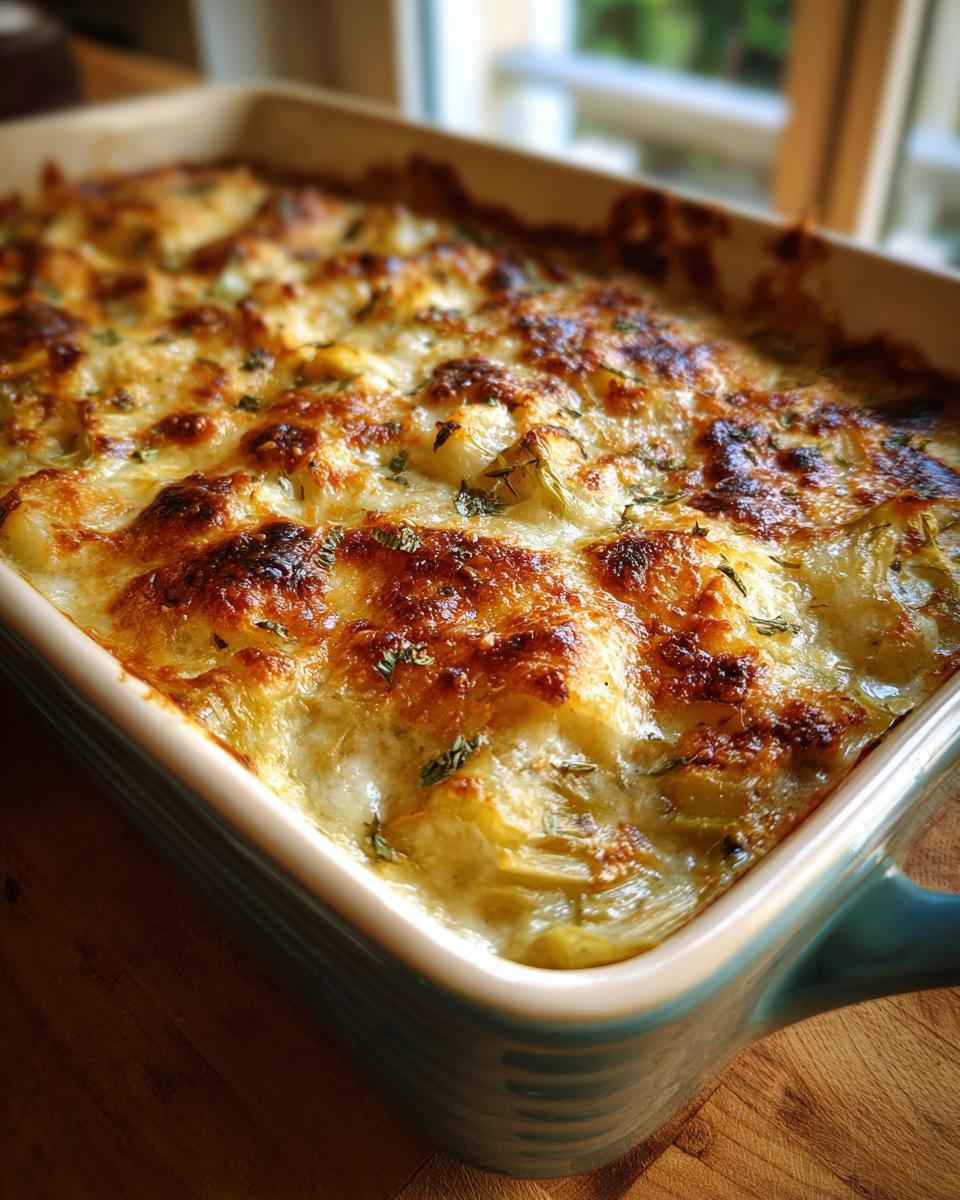 Leek Gratin - detail 3