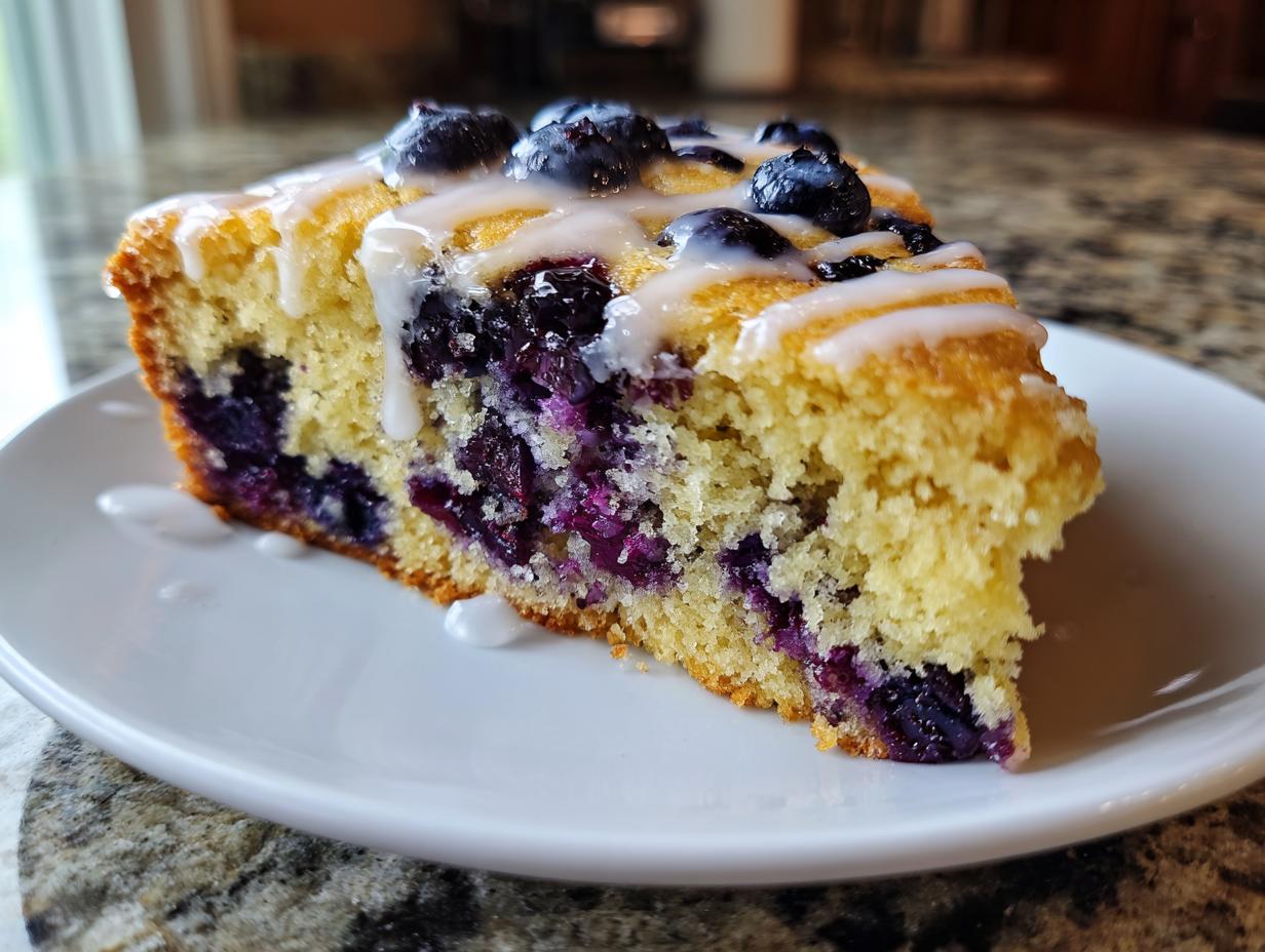 Amazing Lemon Blueberry Sheet Cake Delight