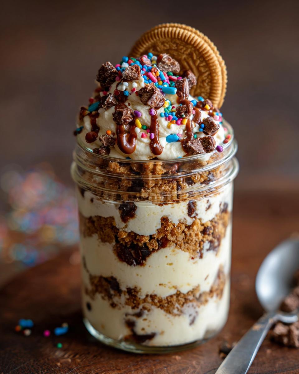 Monster Cookie Cottage Cheese Mousse - detail 1