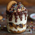 Monster Cookie Cottage Cheese Mousse