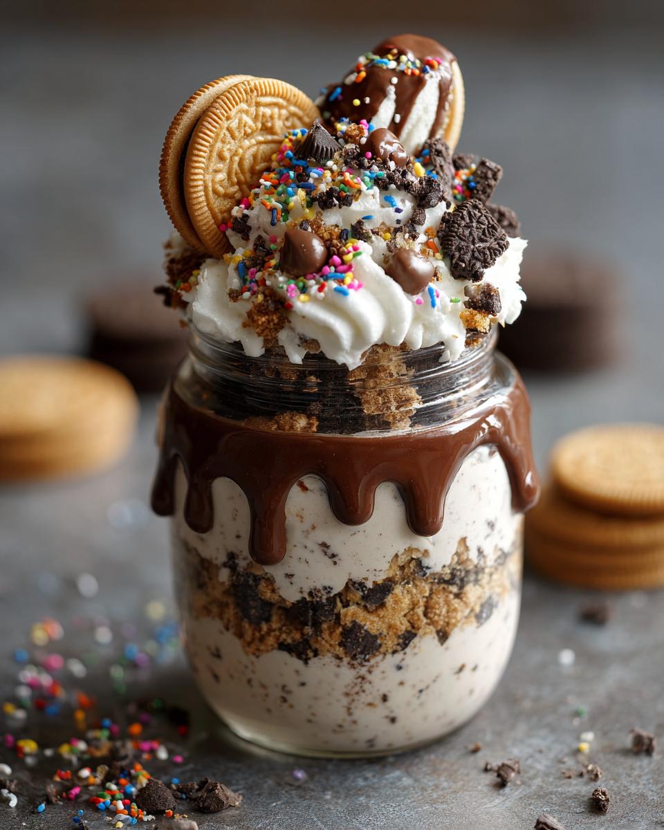 Monster Cookie Cottage Cheese Mousse - detail 2