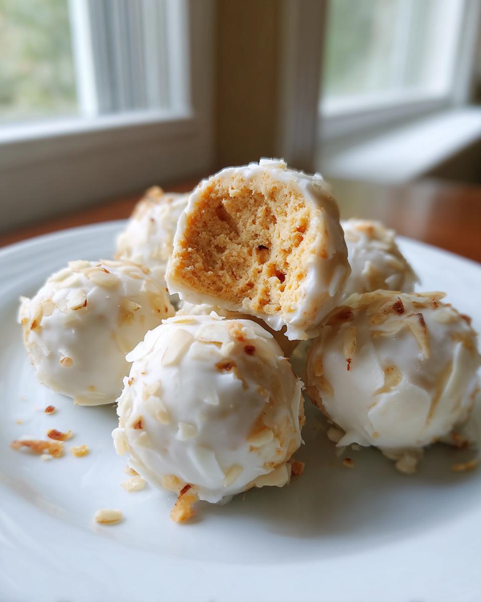 No Bake Pumpkin Cheesecake Balls - detail 1