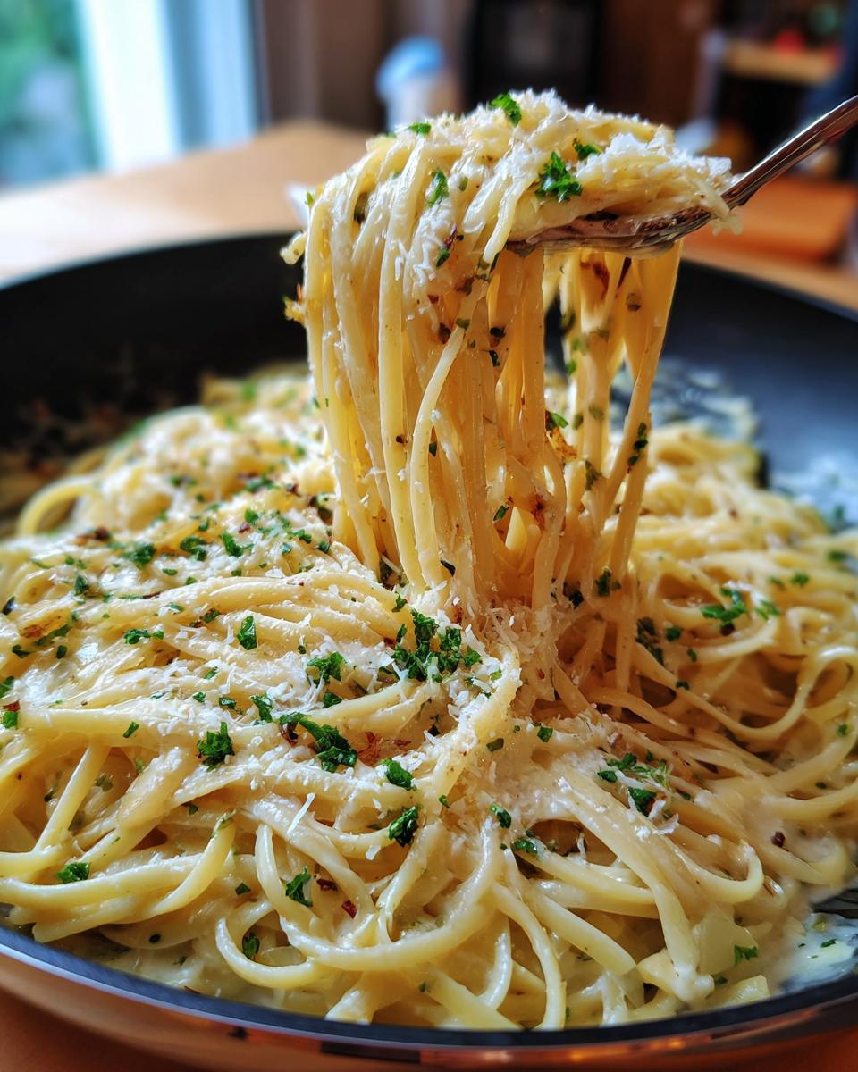 One Pot Creamy Garlic Pasta (Just 20 Minutes!) - detail 2