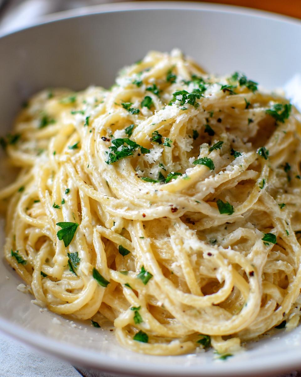 One Pot Creamy Garlic Pasta (Just 20 Minutes!) - detail 3