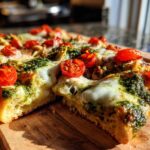 Pesto Chicken Flatbread: A Delicious and Easy Recipe for Dinner