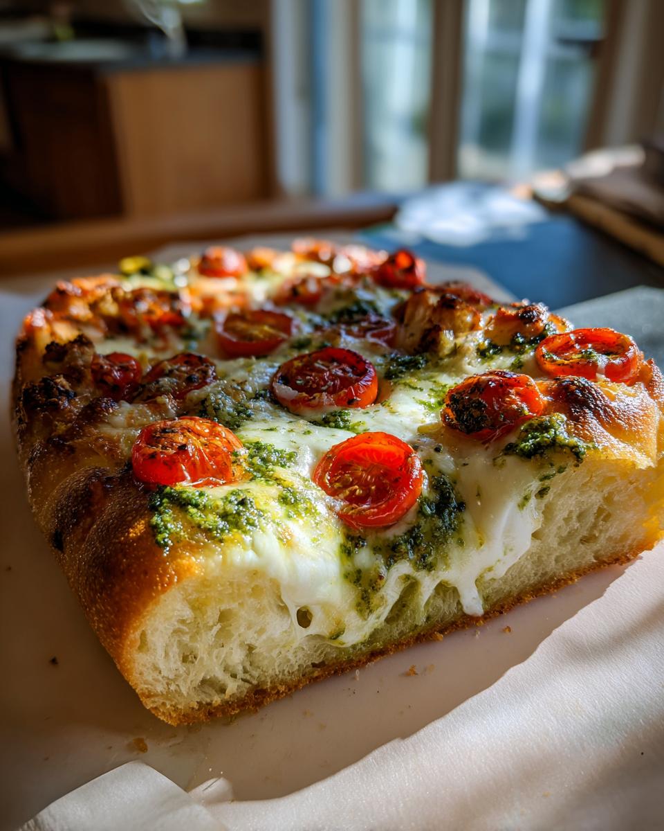 Pesto Chicken Flatbread: A Delicious and Easy Recipe for Dinner - detail 3