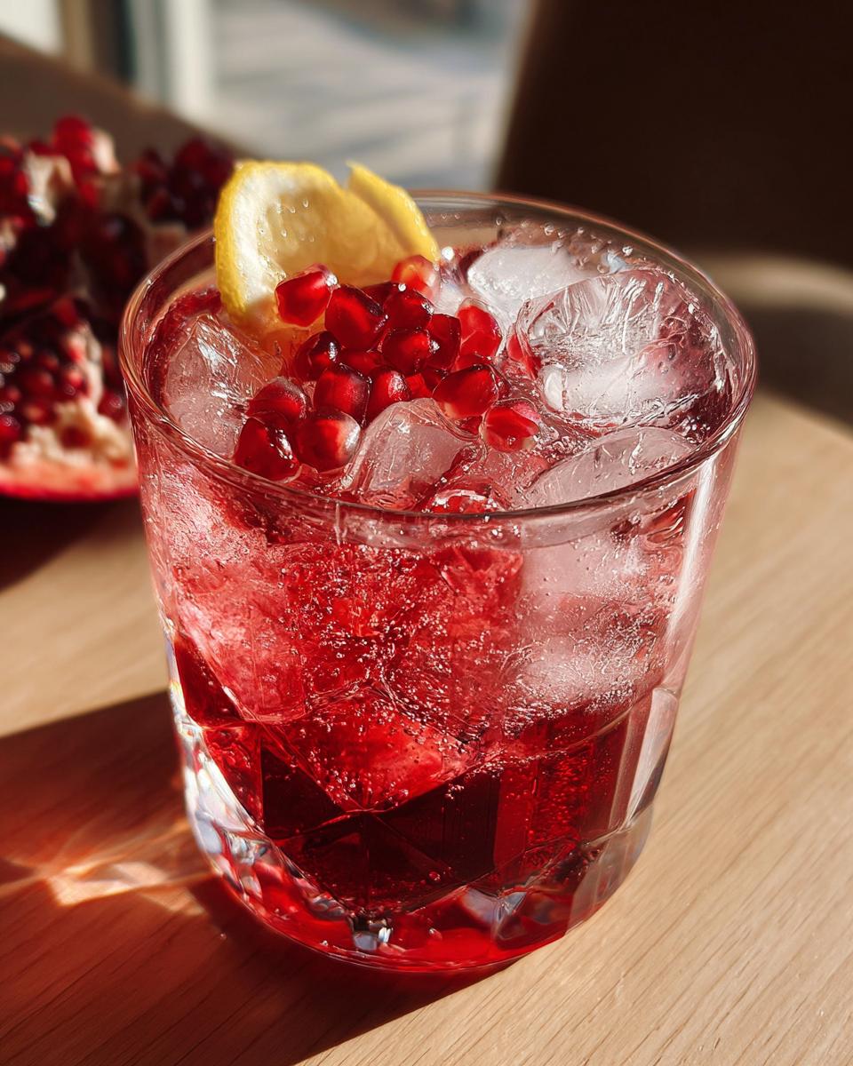 Pomegranate Gin Spritz - detail 1