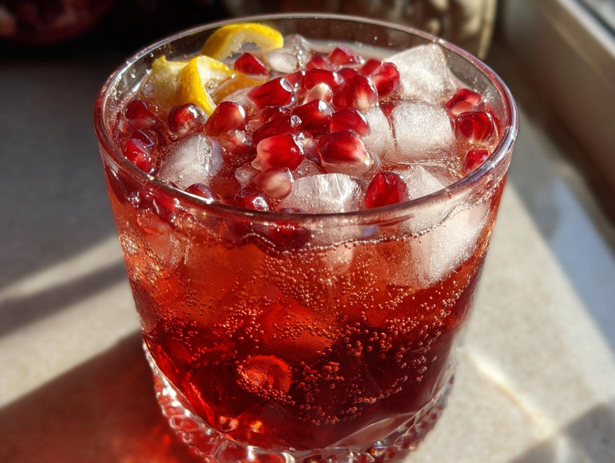 Pomegranate Gin Spritz
