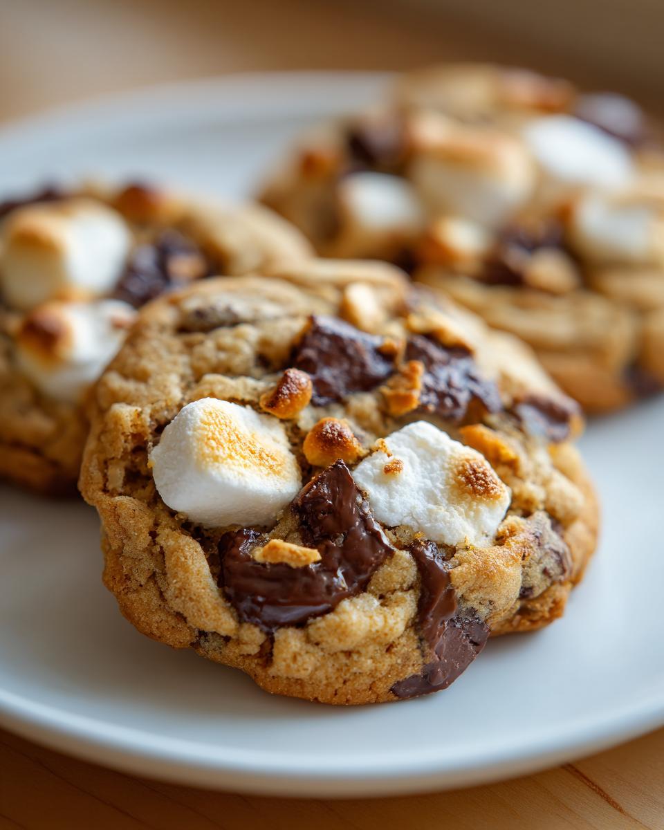 Pumpkin S’mores Cookies - detail 2