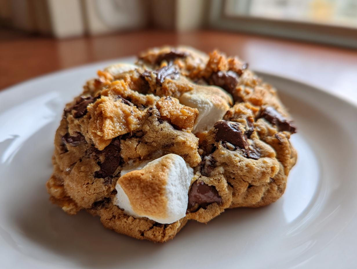 Pumpkin S’mores Cookies - detail 3