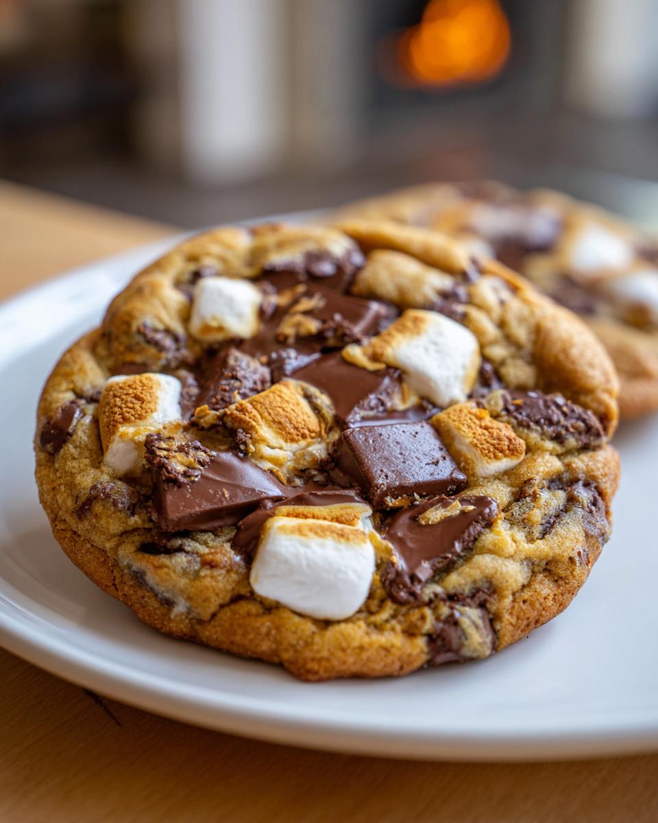 Pumpkin S’mores Cookies - detail 4