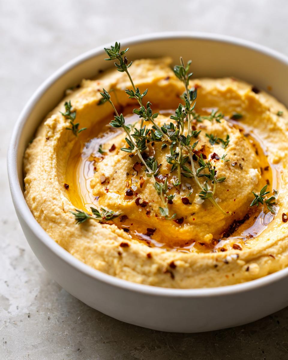 Pumpkin Whipped Feta Dip - detail 1