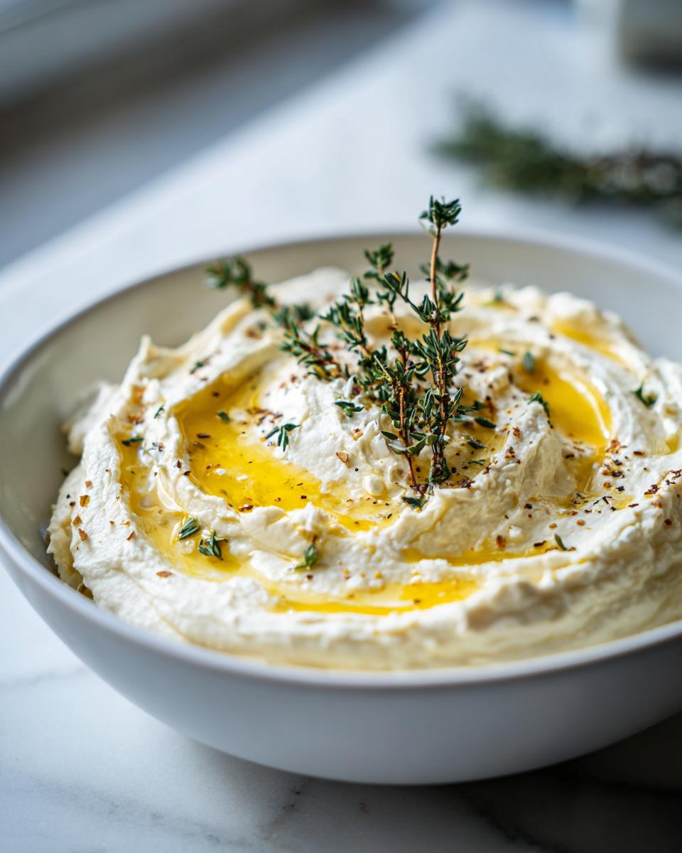 Pumpkin Whipped Feta Dip - detail 3